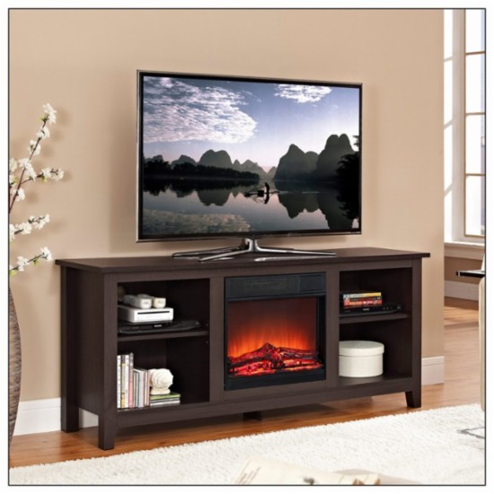 5 Best Black Electric Fireplace TV Stand Of 2017 « TV Stand With Fireplace Best Black Electric Fireplace TV Stand Of 2016-Do Not Buy Any Black Fireplace TV Stand Until You Read this